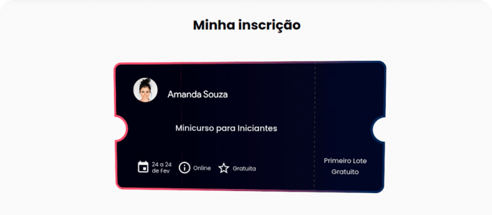 INSCRIÇÕES - EVENTO CIENTÍFICO