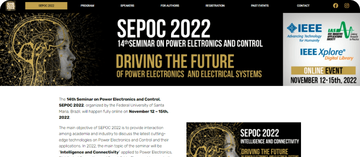 SITE DE EVENTO - SOFTALIZA